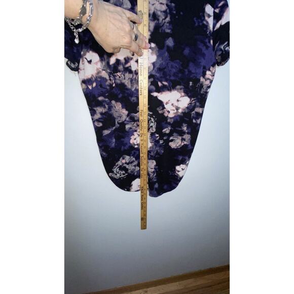 ARITZIA Wilfred Sz XS Scoop Neck Short Sleeve Hi-Lo Split Side Hem T Shirt - Picture 10 of 10